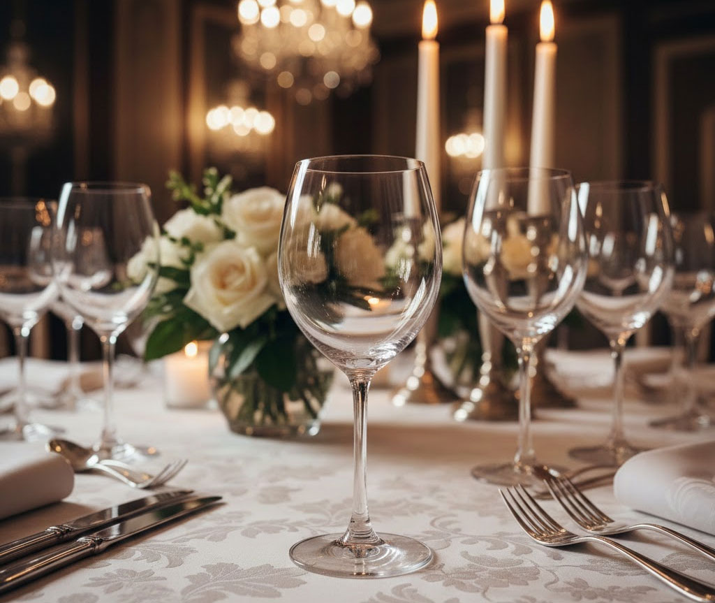 Ly pha lê và thủy tinh mỏng dễ mờ khi rửa máy