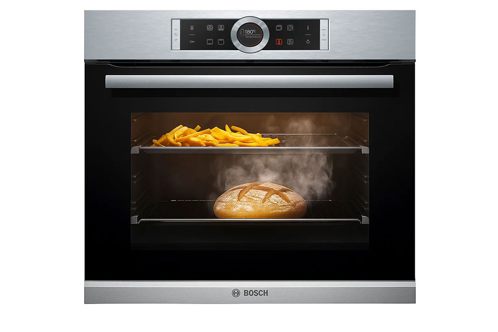 Khoai tây chiên giòn không dầu với Air Fry, bánh mì hấp Steam Function
