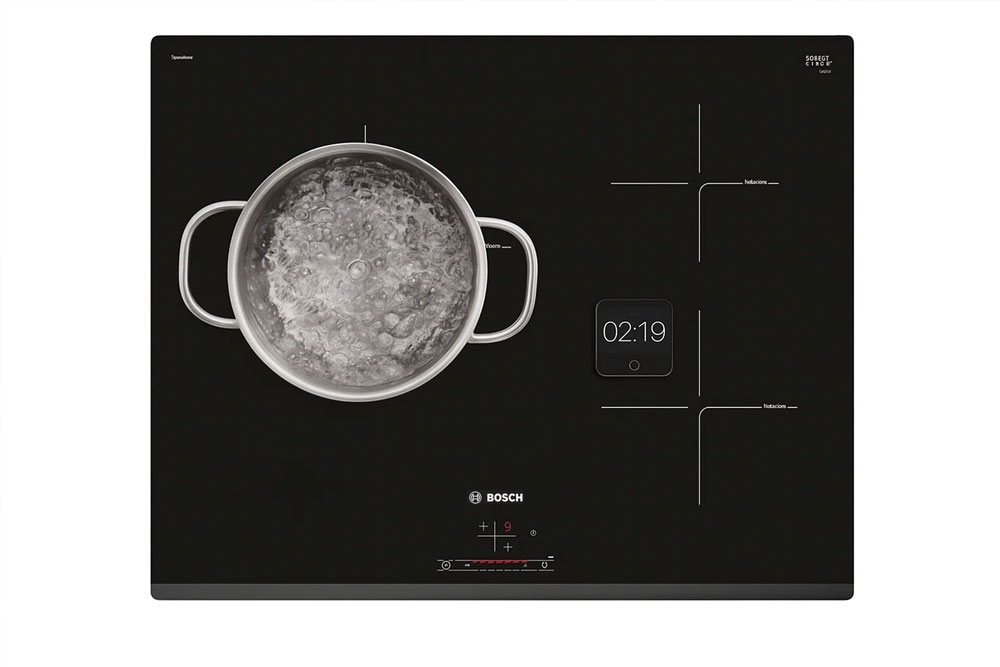 Tốc độ đun nước ấn tượng với chế độ Booster của Bosch Serie 6