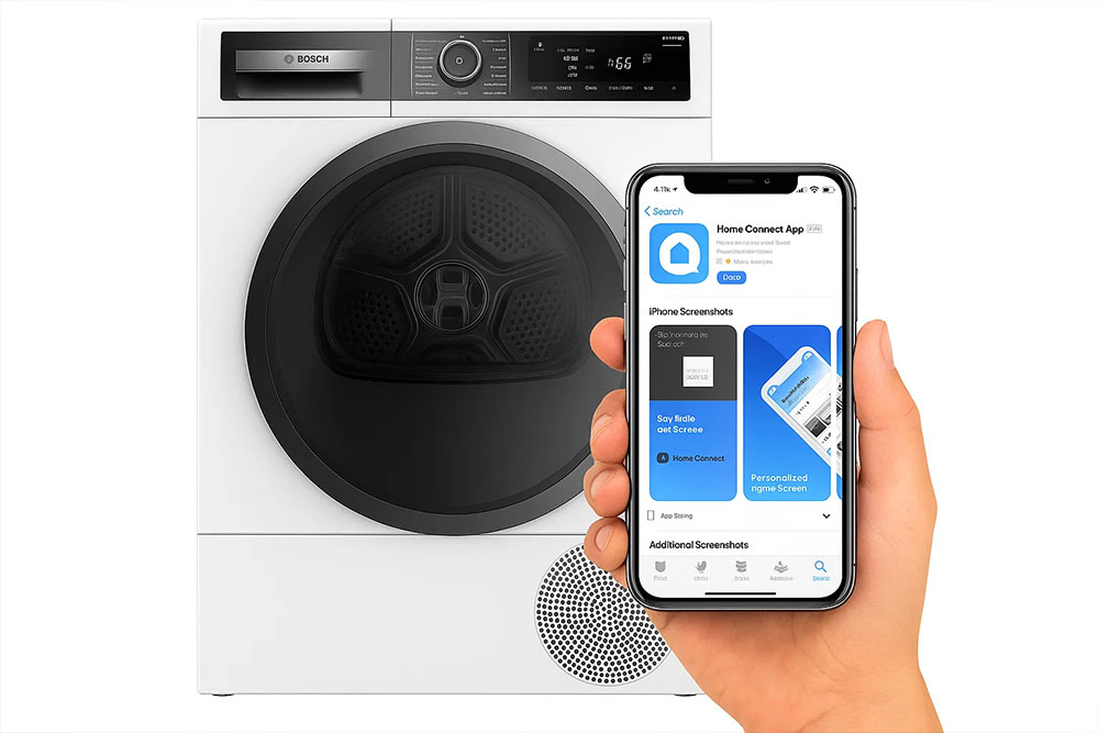 Ứng dụng điều khiển máy sấy trên điện thoại