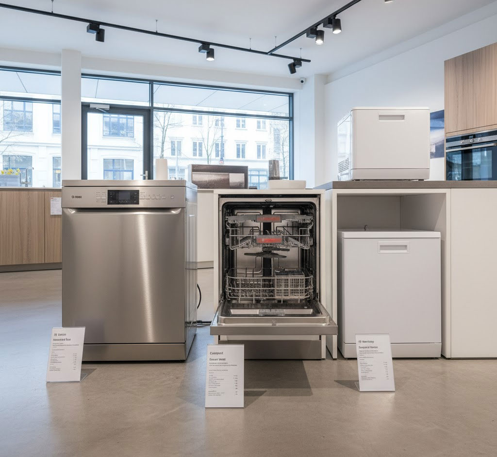 Các mẫu máy Bosch 45cm và 60cm trong showroom