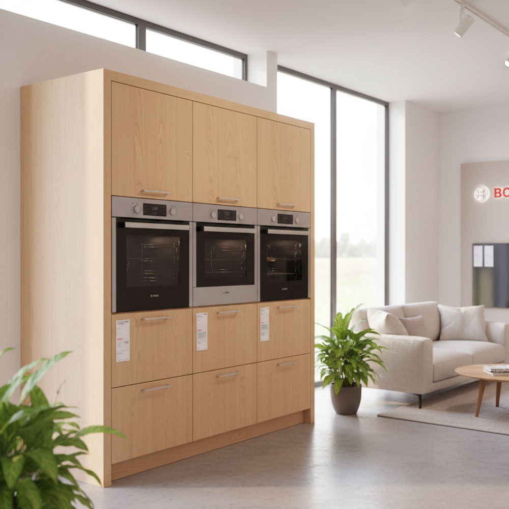 Các mẫu lò nướng Bosch Series 2-8 tại showroom