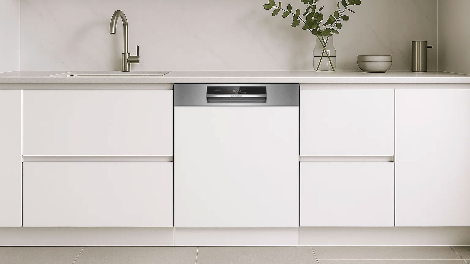 Cách lắp đặt máy rửa bát âm tủ Bosch chuẩn kỹ thuật tại nhà