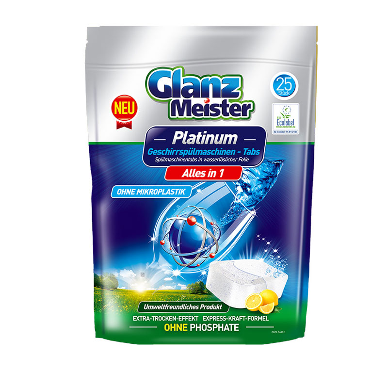 Viên rửa bát Glanz Meister Platinum 25 viên