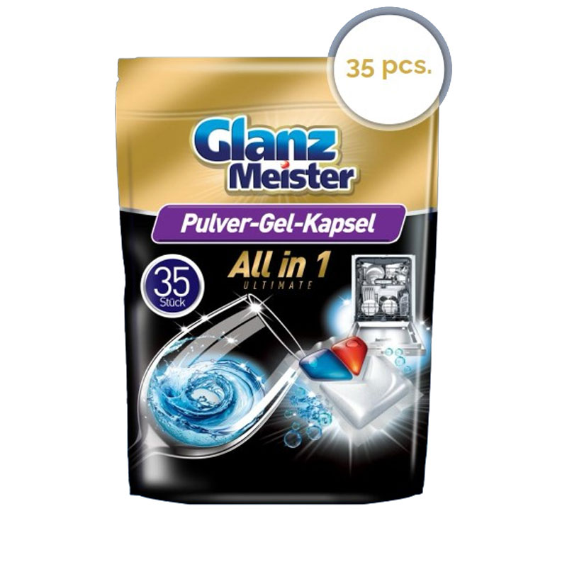 Viên rửa chén Glanz Meister gói 35 viên
